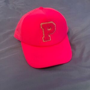 P SnapBack trucker hat